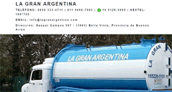 Desktop Screenshot of lagranargentina.com